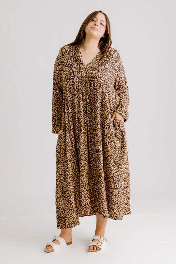 Saharan Leopard Dress