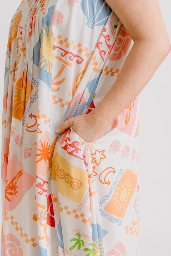 Luna Dress - Amalfi Print