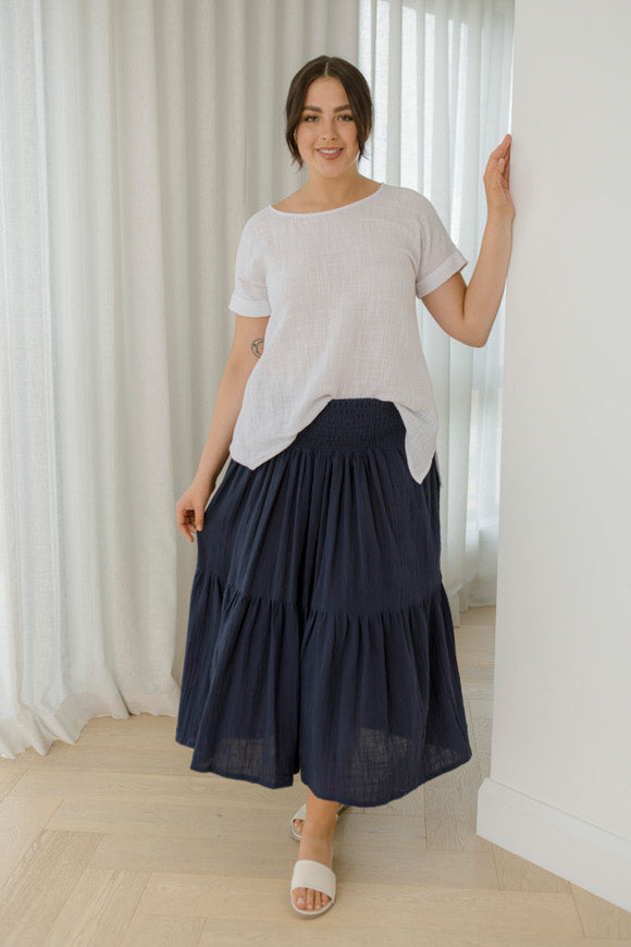 Sonny Skirt - Navy