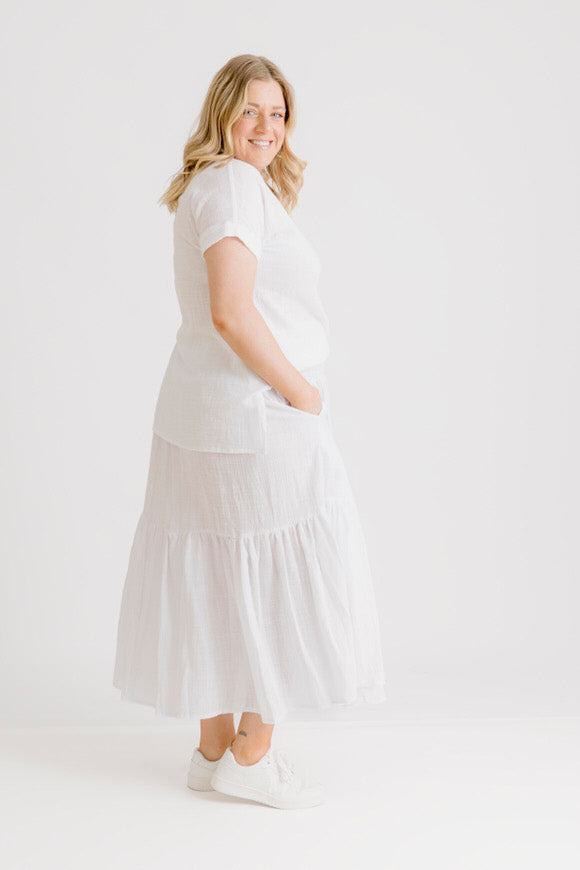 Sonny Skirt - White