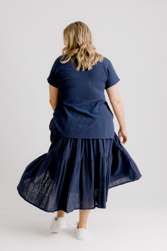 Sonny Skirt - Navy