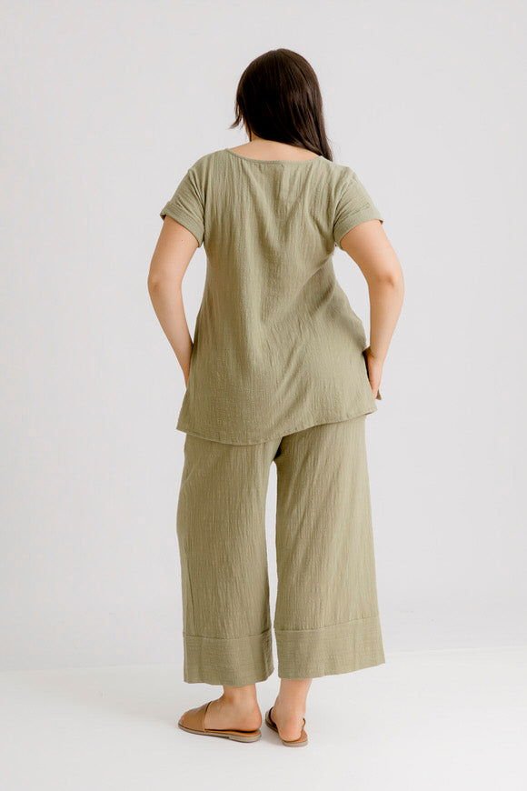 Cher Pant - Khaki - Salt + Soda