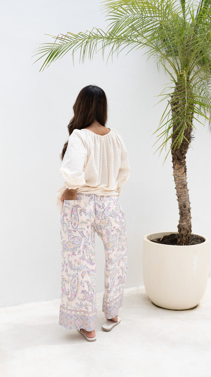 Cher Pant - Paisley Print - Salt + Soda