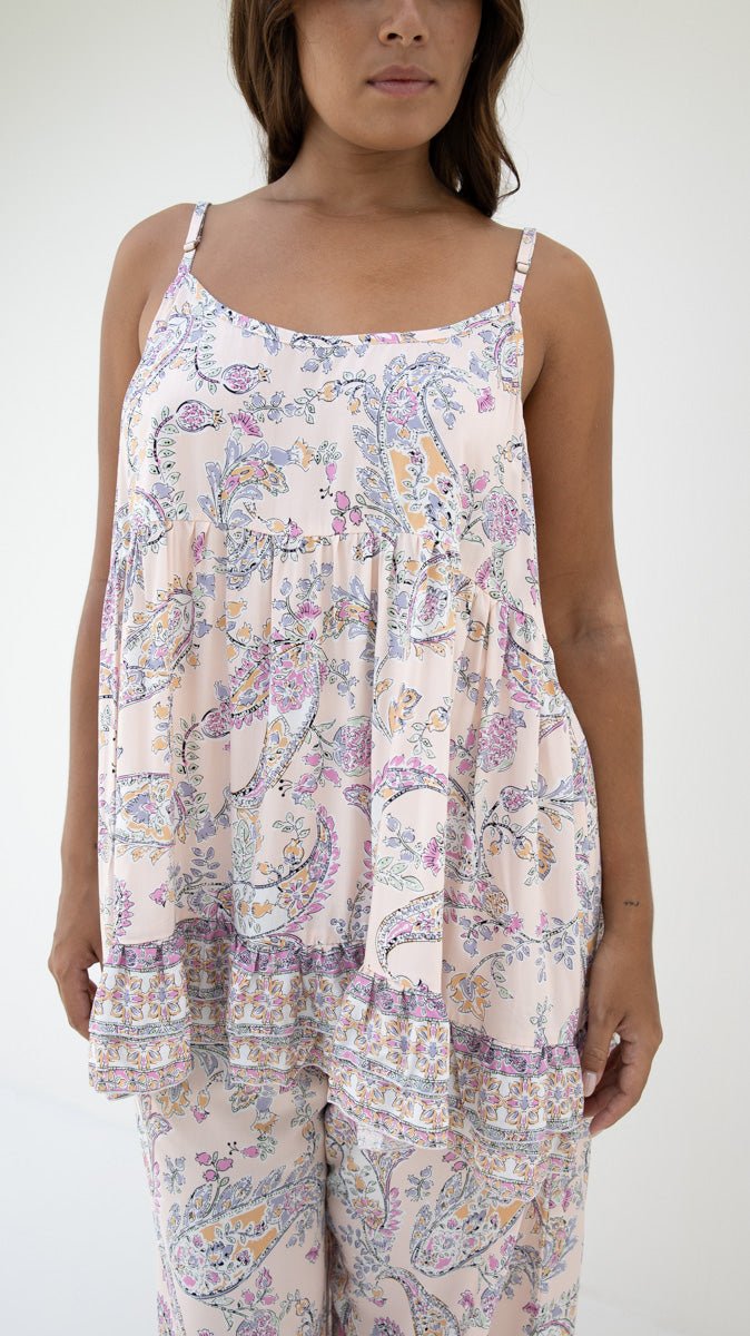 Ipanema Cami - Paisley Print - Salt + Soda