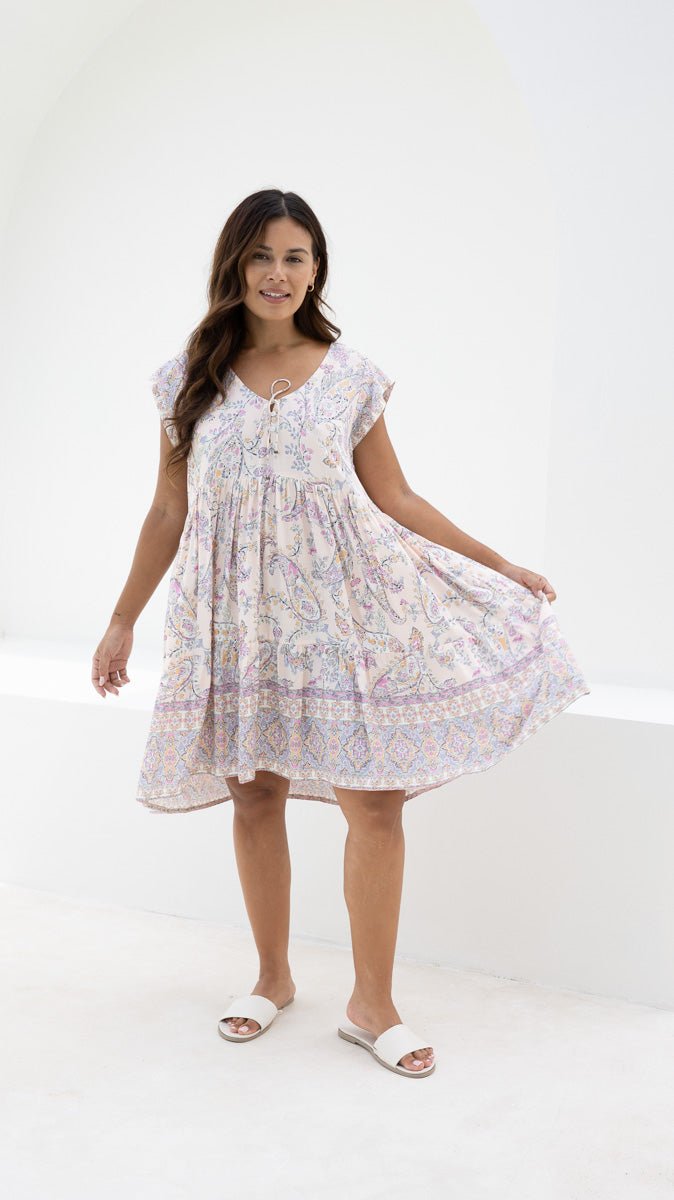 Isola Dress - Paisley Sands - Salt + Soda