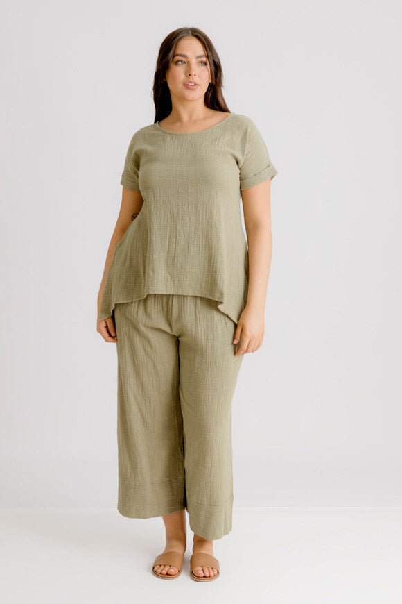 Victoria Top - Khaki - Salt + Soda